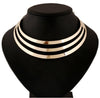 Luxury Choker Collar Necklace Style Fashion Women Multilayer